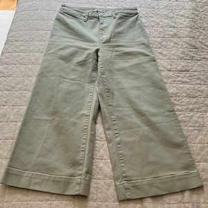 Madewell emmett wide leg pants